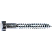 MIDWEST FASTENER Lag Screw, #0, 1-1/2 in, Zinc Plated Hex 1287